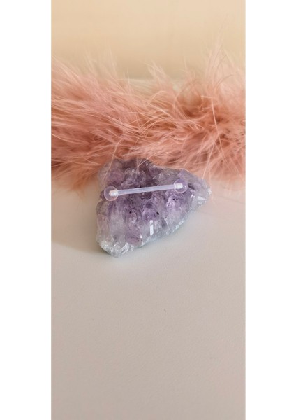 Bioplastik Anti Alerjik Dil Piercing-1,6mm-1 Adet fiyatları