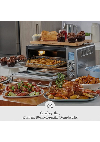 SOV860 The Smart Oven™ Air Fryer Özellikli Akıllı Fırın