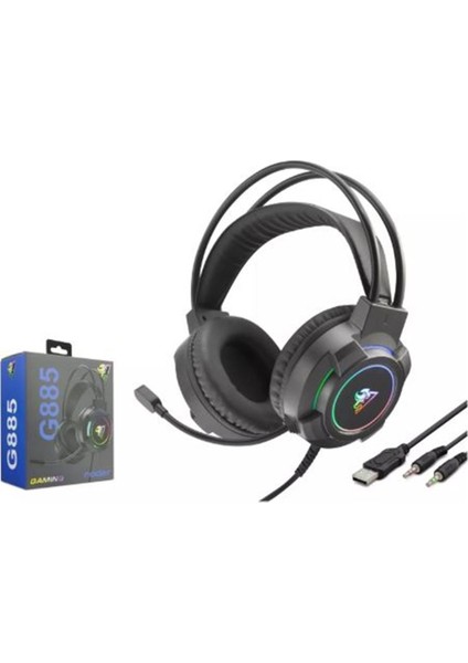 G885 Gaming Kulaklık 2-3.5Mm + Usb Siyah fiyatları