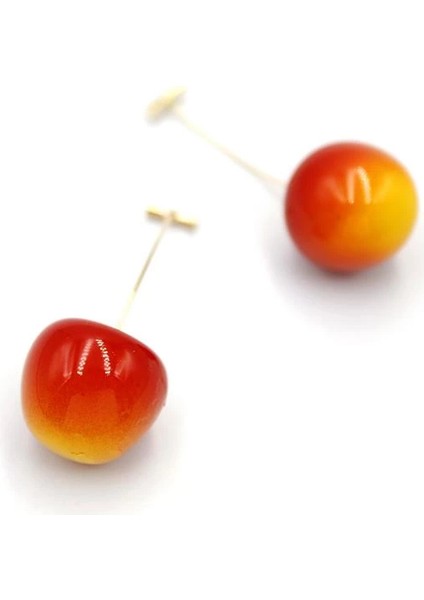 Kiraz Küpe - Çok Renkli