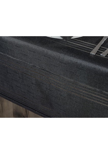 Corvver 26 Parça Dertsiz Masa Örtüsü Takımı Siyah fırsatları