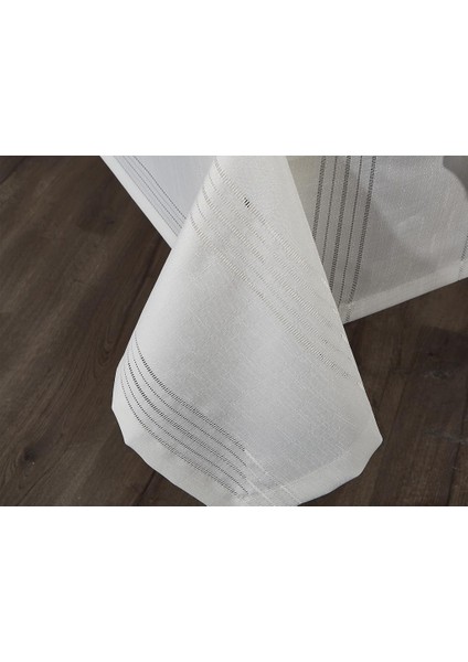 Corvver 26 Parça Dertsiz Masa Örtüsü Takımı Krem fırsatları