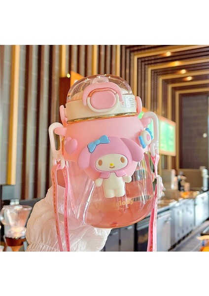 Sanrio My Melody Yüksek Kapasiteli Suluk Pembe