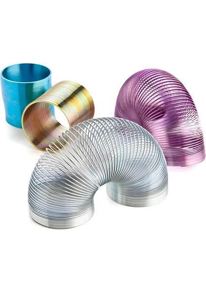 -HR105X5 Büyük Boy Metalik Stres Yayı 10CM 3+ modelleri