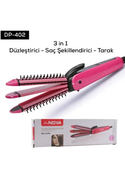 Dempower Kalın Başlıklı Rulo Taraklı Maşa modelleri