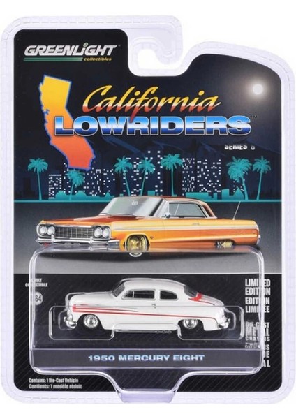 1/64 California Lowriders Series 6- 1950 Mercury Eight Coupe indirimleri