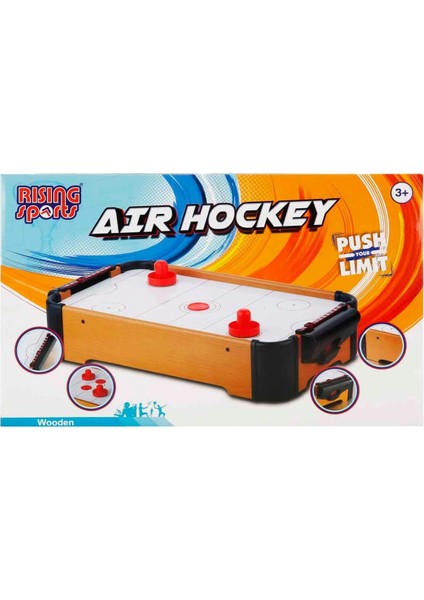 Ahşap Masaüstü Hava Hokeyi