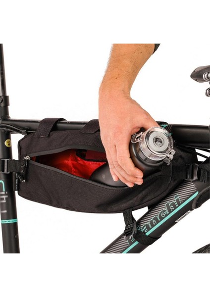 Bikepacking Kadro Altı Çanta - M Siyah modelleri