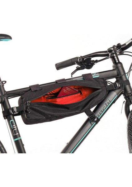 Bikepacking Kadro Altı Çanta - M Siyah fırsatları