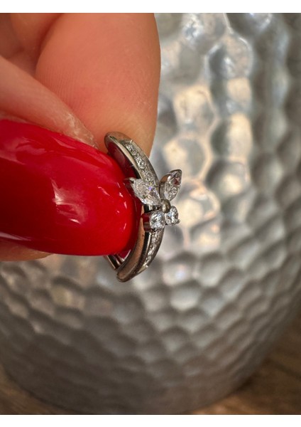 %100 G23 Titanyum Kelebekli Göbek Piercingi- 1 Adet fırsatları