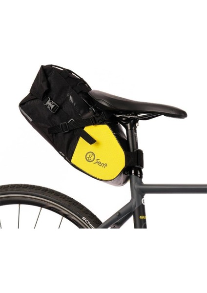 Bikepacking Sele Altı Büyük Çanta - M Sarı