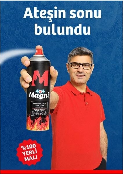 Magni Yangın Söndürücü Sprey 500 ml