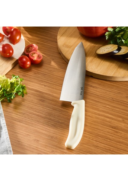 Dr. Inox Şef Bıçağı 33 cm Krem