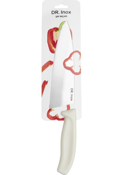 Dr. Inox Şef Bıçağı 33 cm Krem