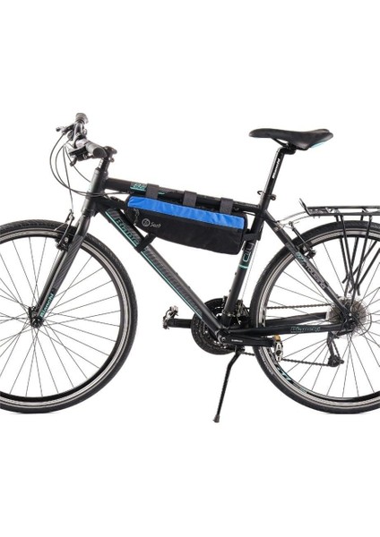 Bikepacking Kadro Altı Çanta - M Mavi fiyatları