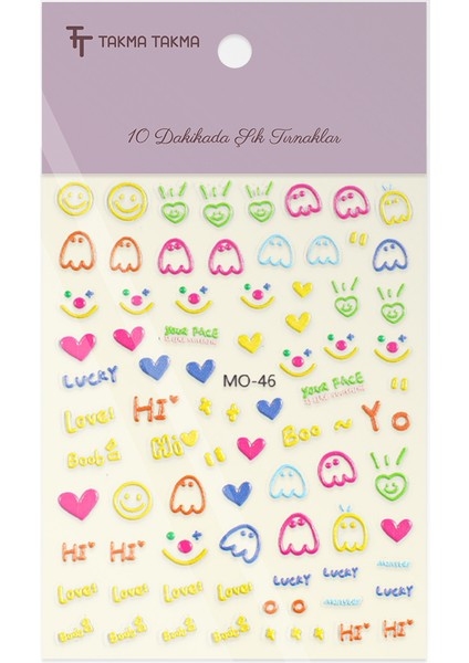 Stc-Mo-46 - Love Yapışkanlı Sticker fiyatları