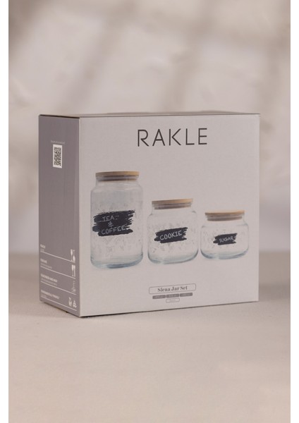 Siena Jar 3'lü Kavanoz Seti 970 cc/ 635 cc/ 430 cc