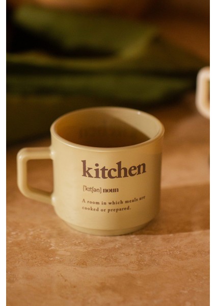 Cozy Metal Stantlı 4'lü Kupa Seti 180 cc