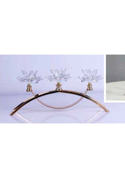 Mim Gold Nilüfer Köprülü Şamdan