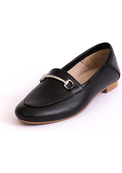 Hakiki Deri Kadın Babet Ayakkabı 25PST6032 fiyatları