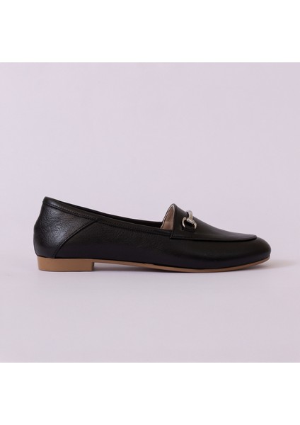 Hakiki Deri Kadın Babet Ayakkabı 25PST6032 indirimleri