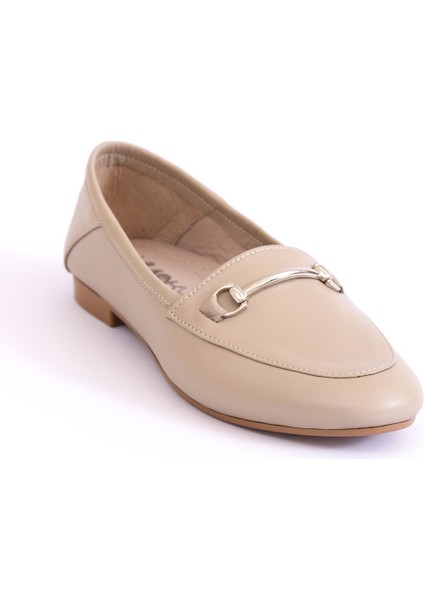 Hakiki Deri Kadın Babet Ayakkabı 25PST6032 fiyatları