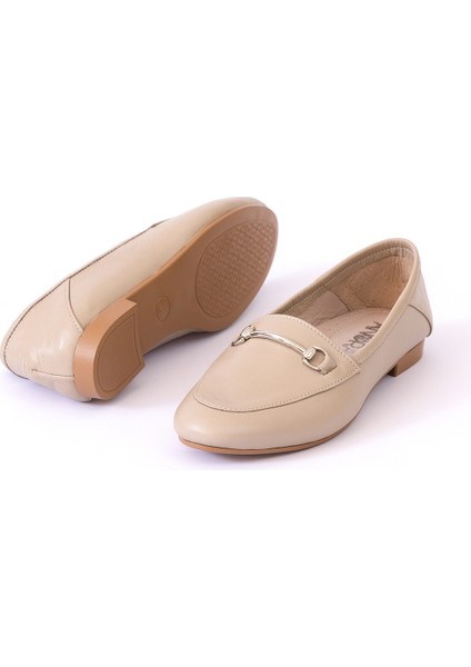 Hakiki Deri Kadın Babet Ayakkabı 25PST6032 modelleri