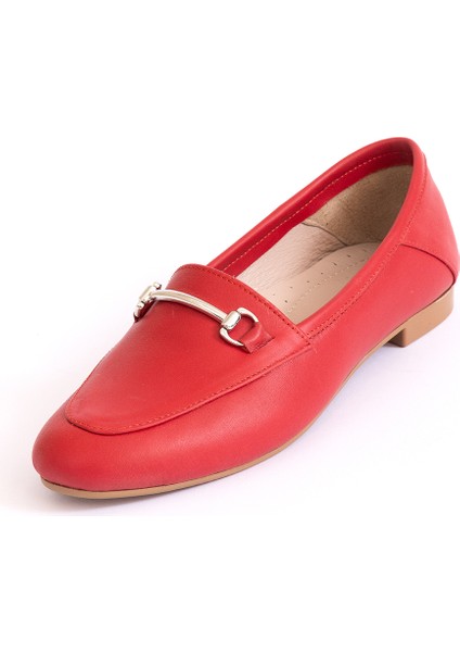 Hakiki Deri Kadın Babet Ayakkabı 25PST6032 fiyatları