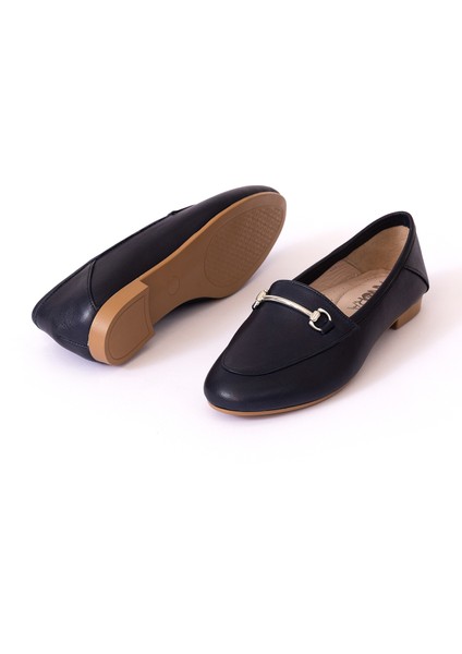 Hakiki Deri Kadın Babet Ayakkabı 25PST6032 fırsatları