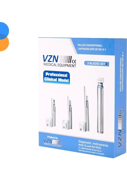 Laringoskop Set 3 Blade Macintosh fiyatları