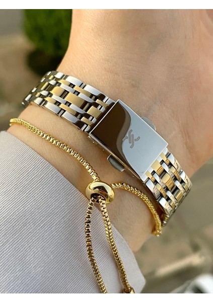 Oval Kesme Camlı Kadın Kol Saati ve Hediye Bileklik fırsatları