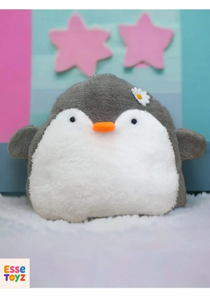 40 cm Sevimli Peluş Penguen Yastık-uyku Arkadaşı-oyuncak çocuk Odası Yastığı-hediyelik
