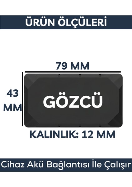Connect Takip Cihazı Anlık Konum Takibi Geçmişe Dönük Veri Araç Motor Gizli Takip Cihazı Geofenceli