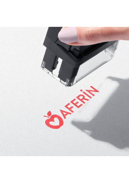 Öğretmen Kaşesi 3'lü Set - Aferin, Eksik Ödev, Ödev Kontrol Edildi fırsatları