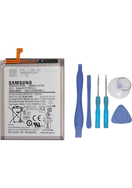 Samsung Galaxy NOTE 10 LİTE- SM-N770 - Batarya Pil Sıfır Orijinal + TAMİR SETİ fiyatları