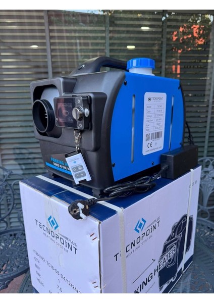 Tecno Point Webasto 12V 24V 220V 5.0kw Taşınabilir Çanta Tipi Isıtıcı