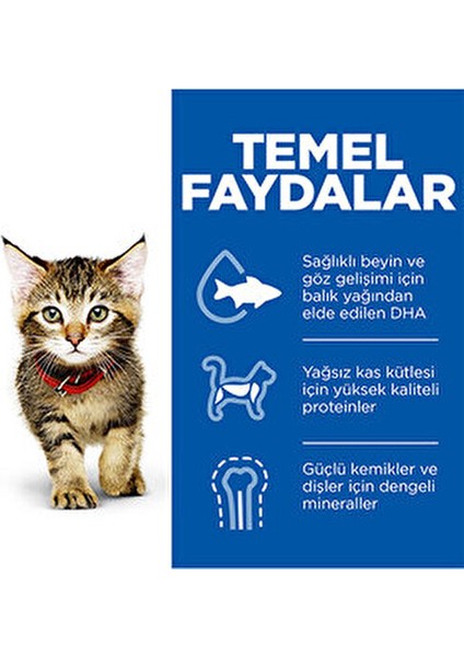 Yavru Kedi Maması 1,5 kg Tavuk Aromalı Süper Premium Besin Desteği indirimleri