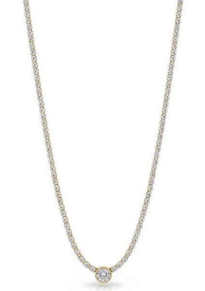 Su Yolu Kolye - Altın