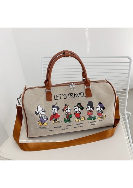 Disney Mickey Omuz Çantası - Bej (Yurt Dışından) modelleri