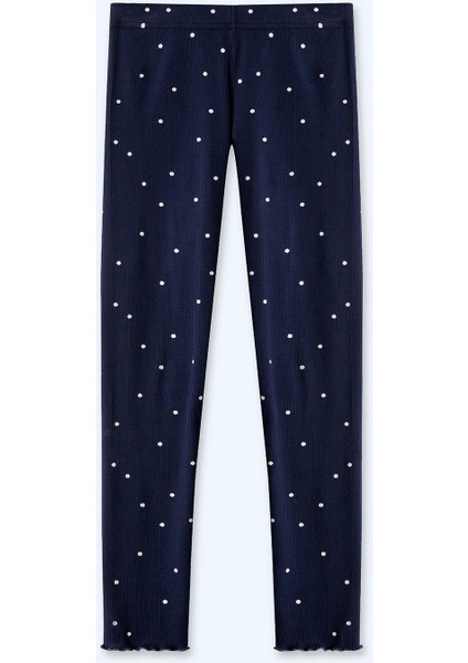 Kız Çocuk Fitilli Taytlı Takım Lacivert Renk indirimleri