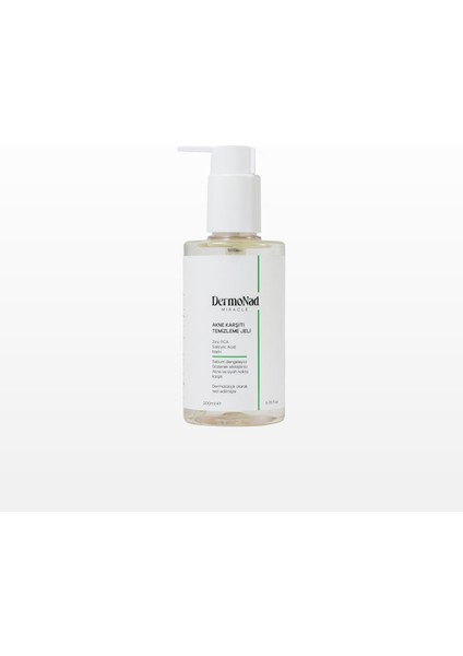 Akne Karşıtı Yüz Temizleme Jeli Siyah Nokta Karşıtı Sebum Dengeleyici Salicylic Asit