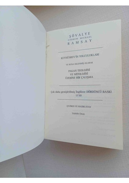 Keyhhusrevin Yolculuklari Sovalye Andrew Mıchael Cevıren Tahsın Unal 2014 Basım 496 Sayfa Sagıtta Yayınları Pagan TEOLOJ8SI ve MITOLOJ8SI Üzerine Bır Calısma fırsatları