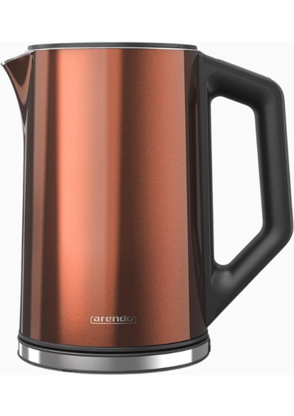 Elegant Paslanmaz Çelik Su Isıtıcısı, 1,5 L, 2200W, 5 Kademeli 40-100°C Sıcaklık Ayarı