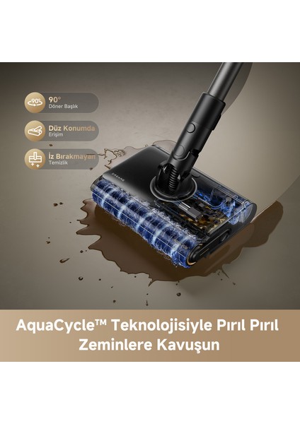 R20 Ultra Aquacycle Kablosuz Dikey Süpürge fiyatları
