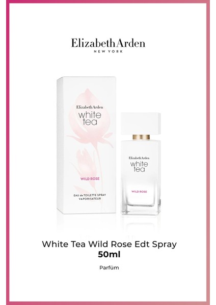 Whıte Tea Wıld Rose Edt Spray 50ML