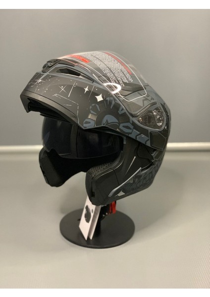 Çenesi Açılır Kapanır Kask – Vizörü Ayrı Açılan, Ece R22.05 Sertifikalı