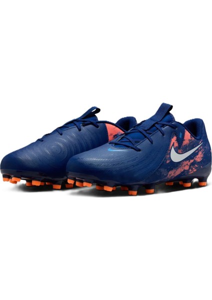 Phantom Gx Iı Academy Mg Erling Haaland Kids Football Shoes Çocuk Çoklu Zemin Kramponu Mavi modelleri