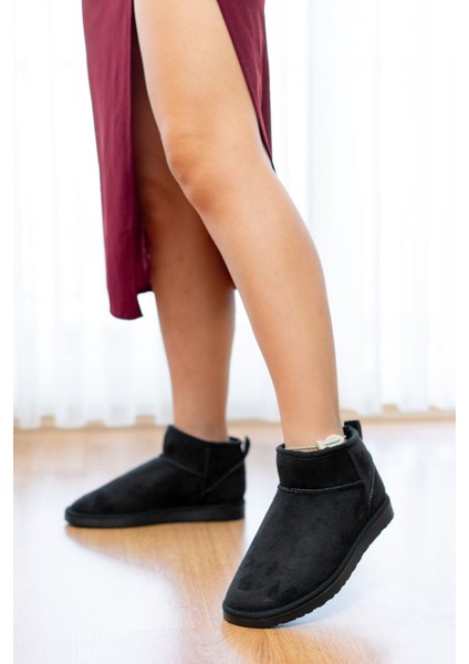 Classıc Ultra Mini Platform Chestnut Mini Taba Süet Içi Kürklü Ince Taban Kadın Bot fırsatları