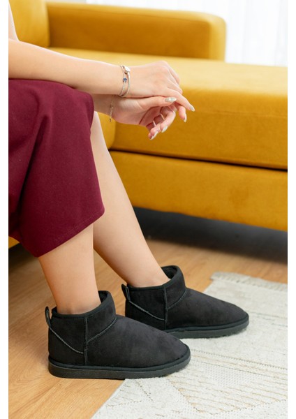 Classıc Ultra Mini Platform Chestnut Mini Taba Süet Içi Kürklü Ince Taban Kadın Bot indirimleri