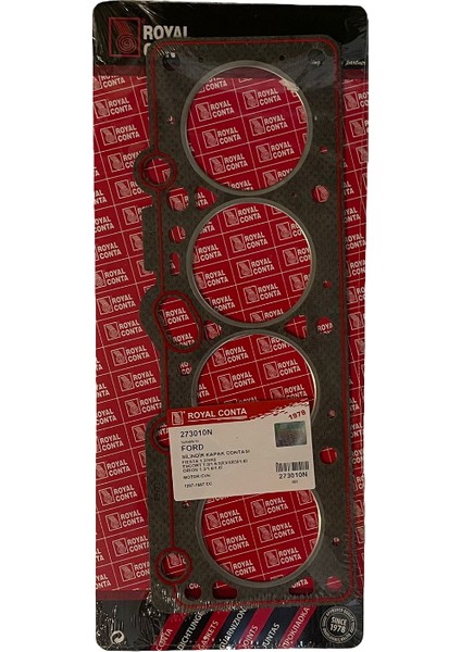 Ford Escort 1.3 1.4 1.6 1986> Silindir Kapak Contası | Royal Conta 273010N - E7EE 6051 C7B